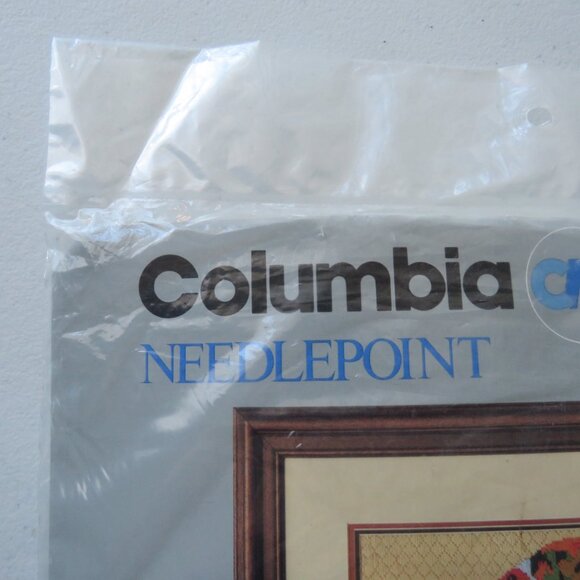 Pheasant on Point Picture Columbia Minerva Needlepoint Vintage kit #2114, 1984 - Picture 3 of 9